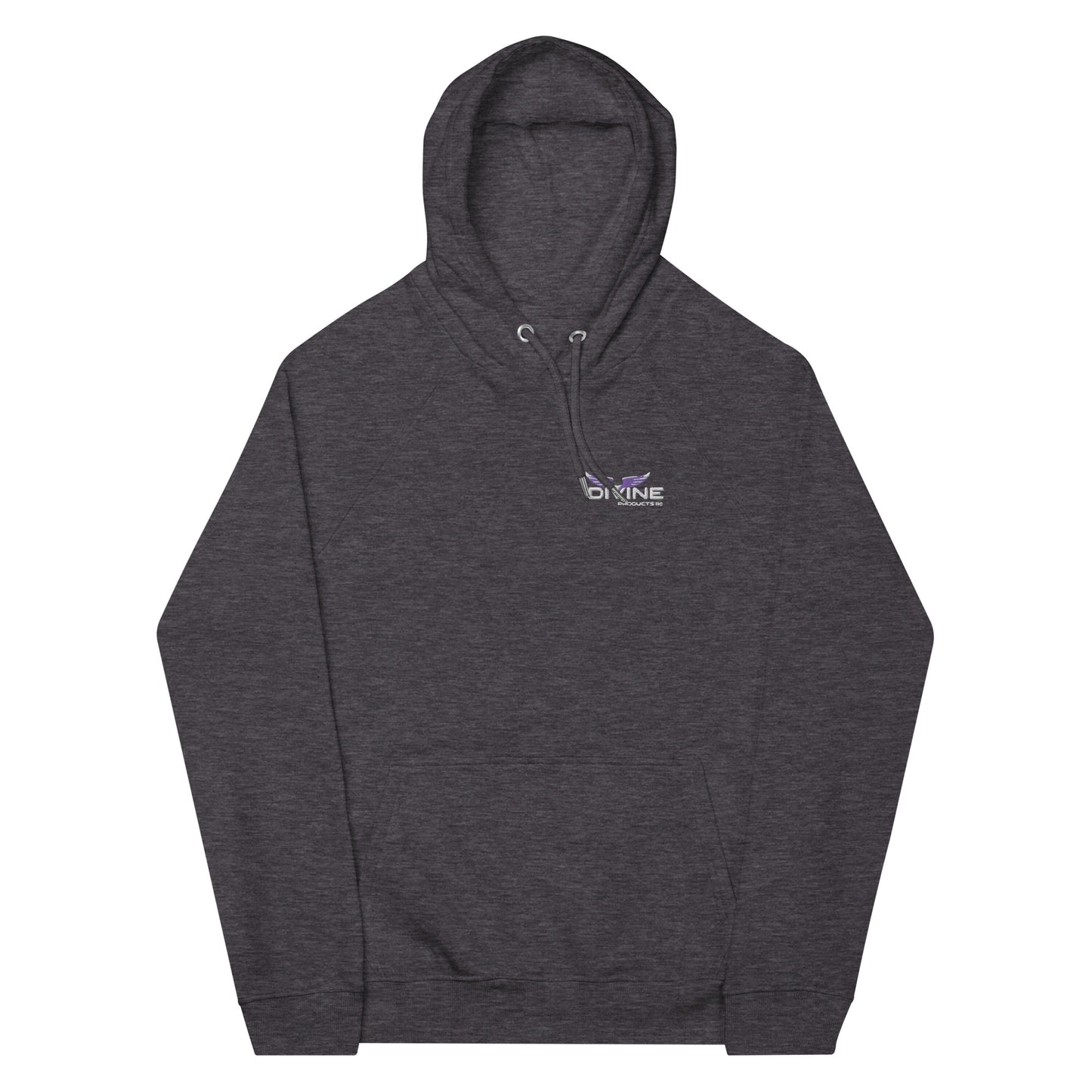 Divine Unisex eco raglan hoodie