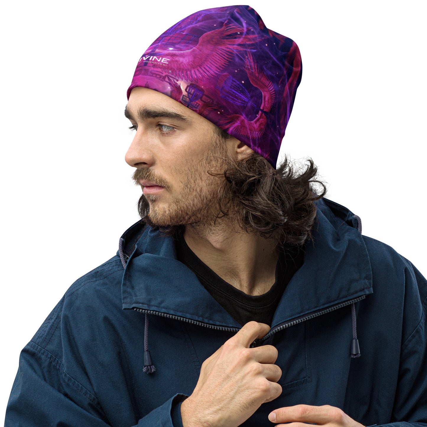 Divine Disc Golf Beanie Pink/Purple