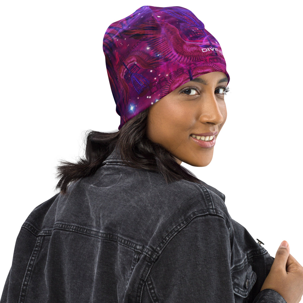 Divine Disc Golf Beanie Pink/Purple