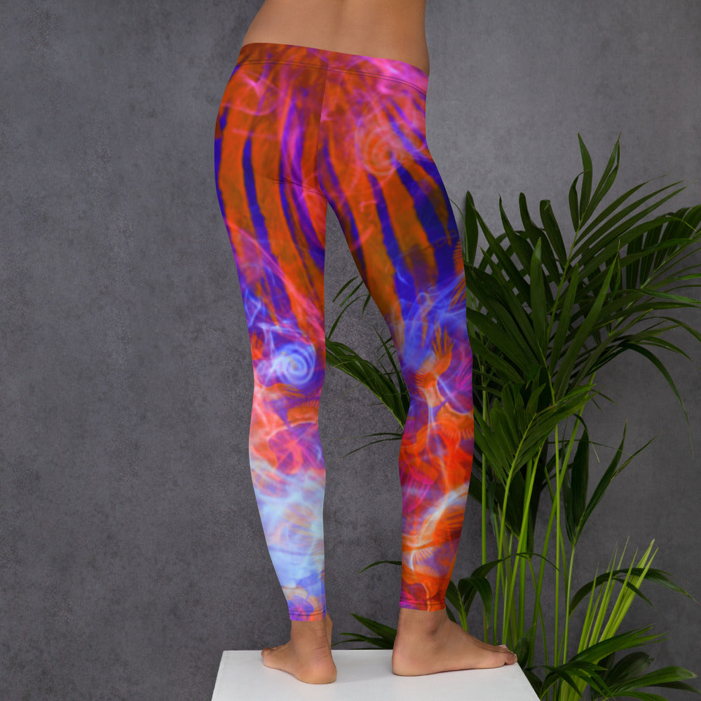 Divine Disc Golf Leggings Bubble Gum