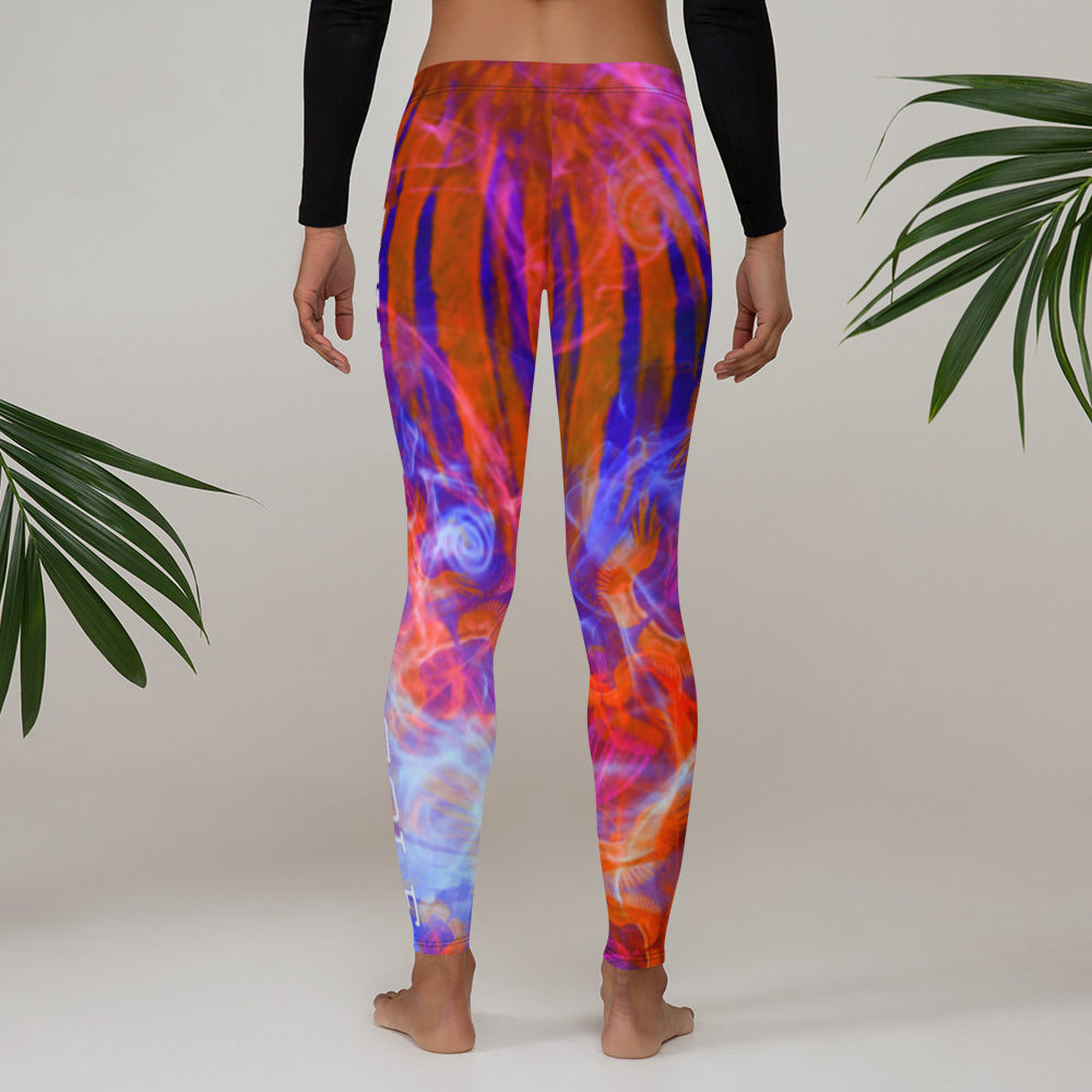Divine Disc Golf Leggings Bubble Gum