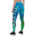 Divine Disc Golf Leggings Turquoise/Green