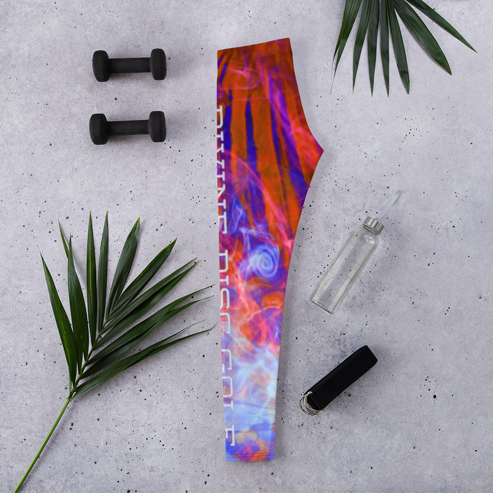 Divine Disc Golf Leggings Bubble Gum