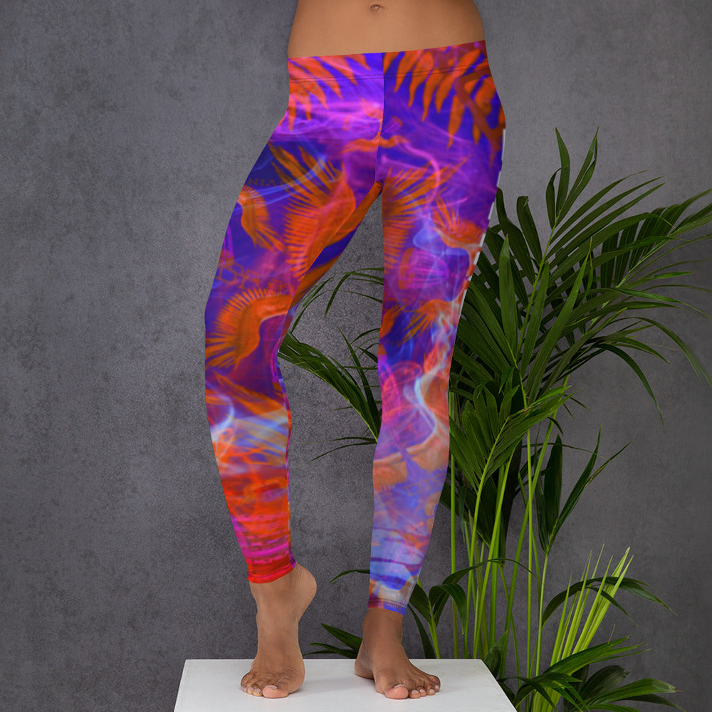 Divine Disc Golf Leggings Bubble Gum