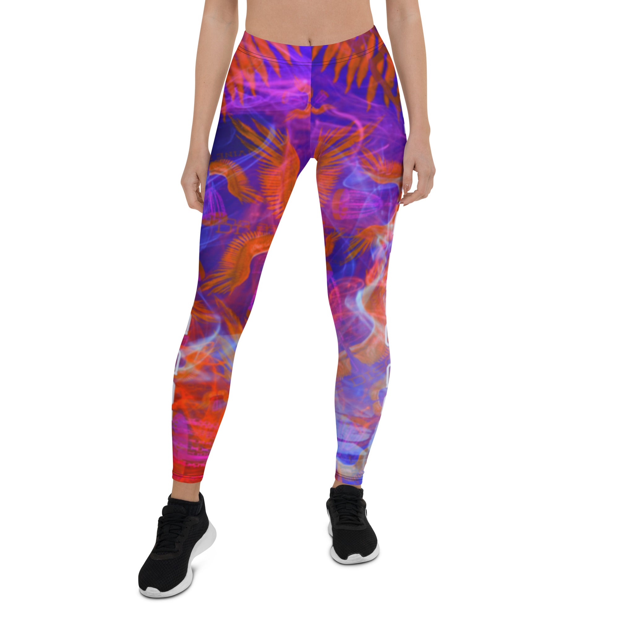 Divine Disc Golf Leggings Bubble Gum