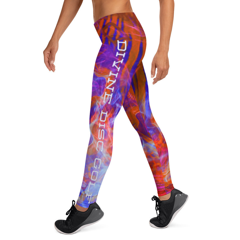 Divine Disc Golf Leggings Bubble Gum