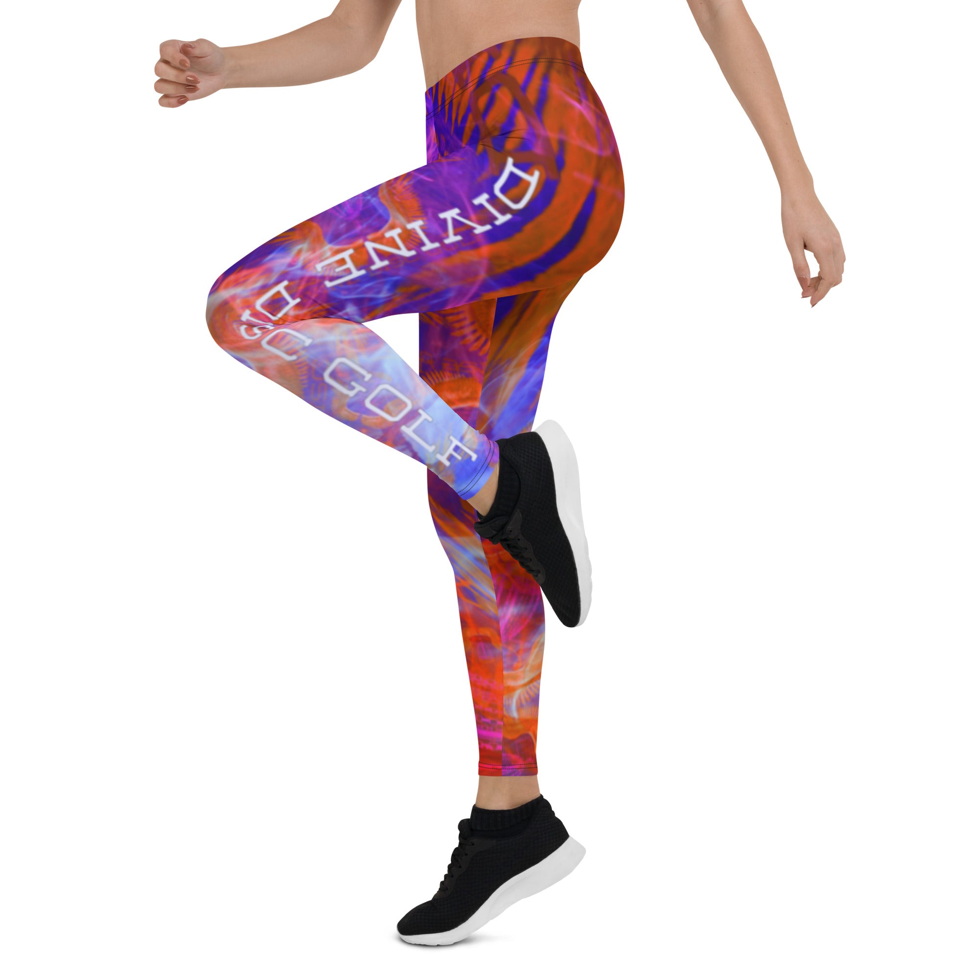 Divine Disc Golf Leggings Bubble Gum