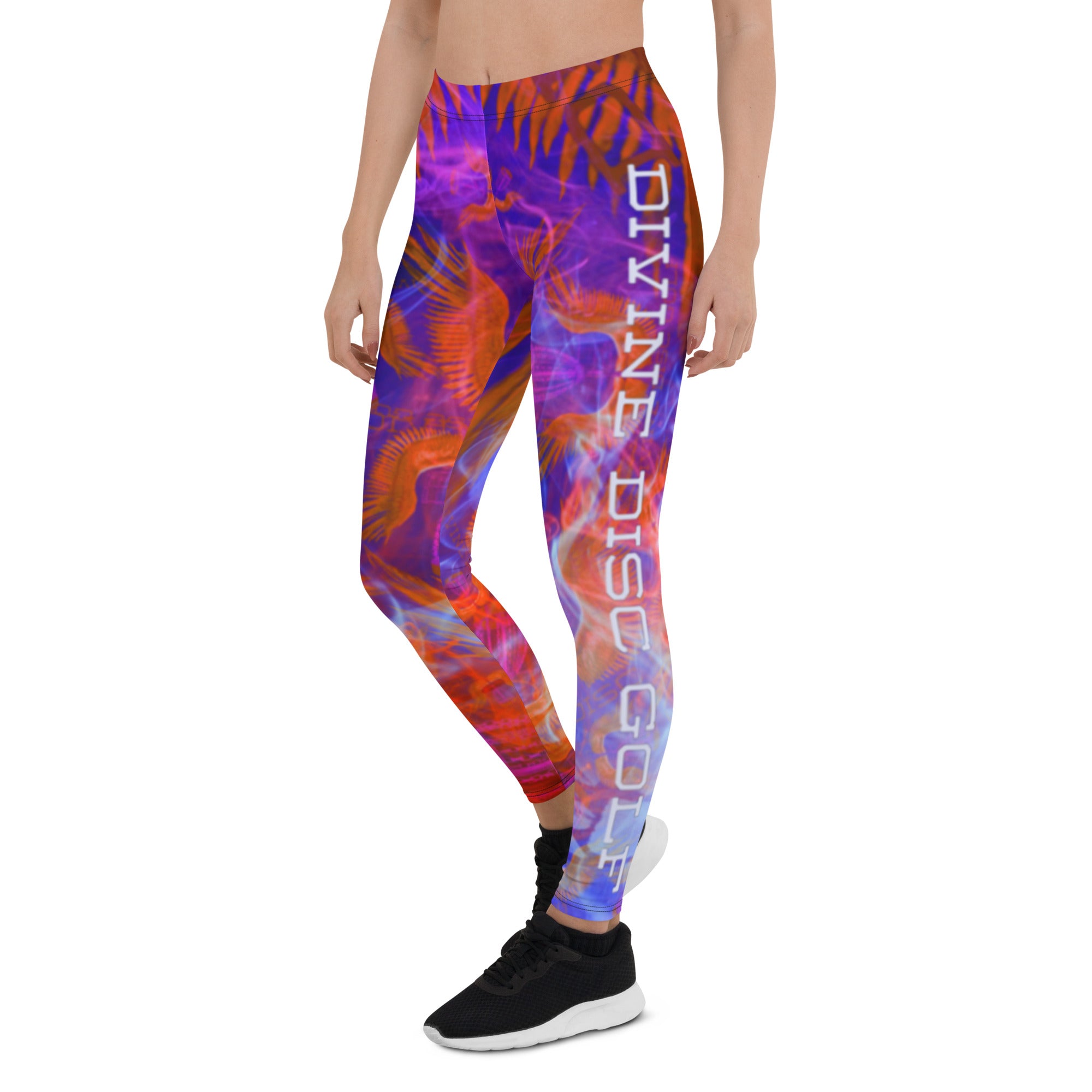 Divine Disc Golf Leggings Bubble Gum