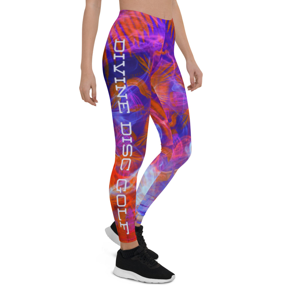 Divine Disc Golf Leggings Bubble Gum