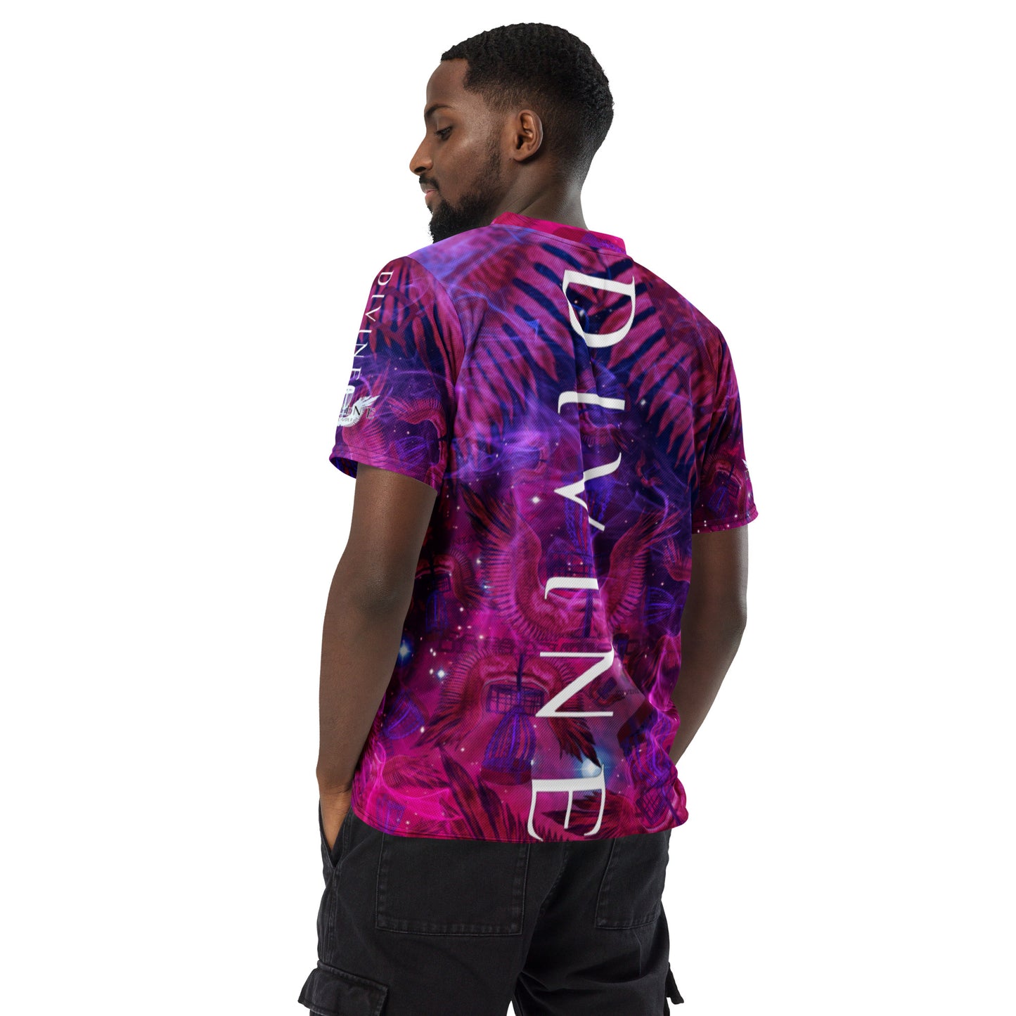 Divine Disc Golf Tournament jersey Purple/pink