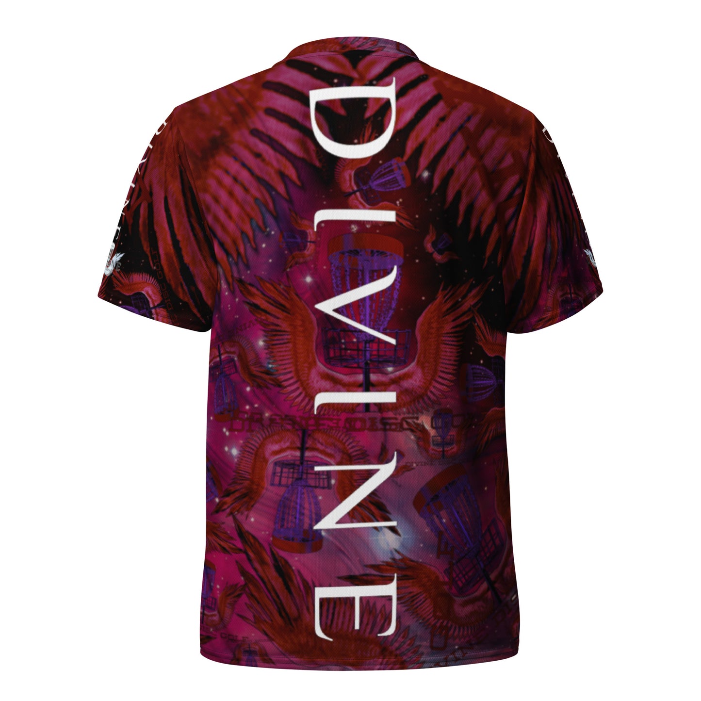 Divine Disc Golf Tournament jersey Red/Black