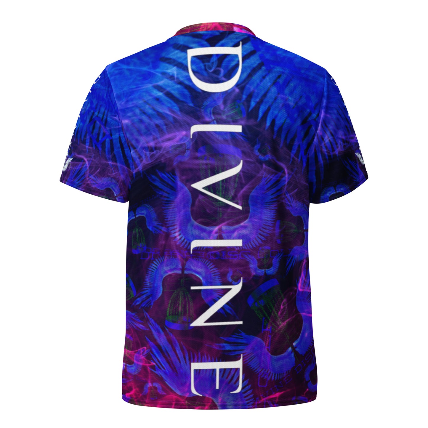 Divine Disc Golf Tournament jersey Blue/Black/pink