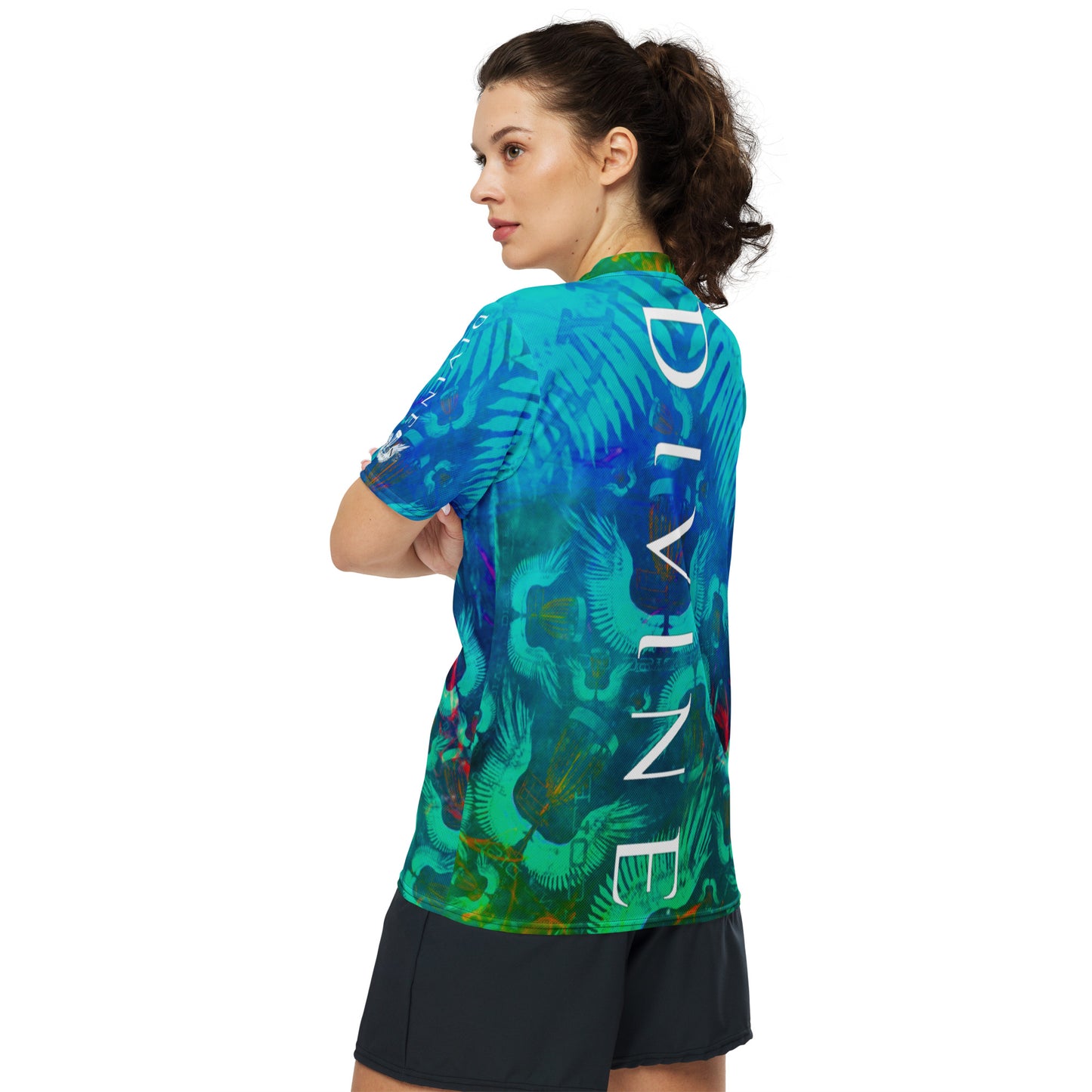 Divine Disc Golf Tournament jersey Blue/green