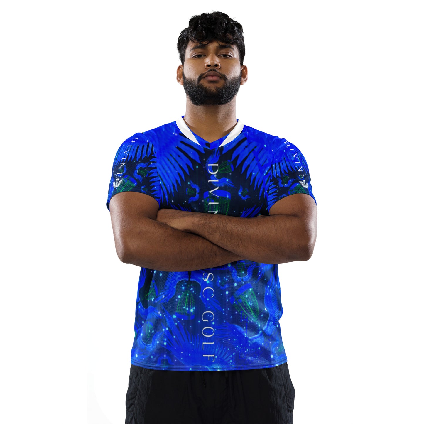 Divine Disc Golf Tournament jersey Blue/Green/black