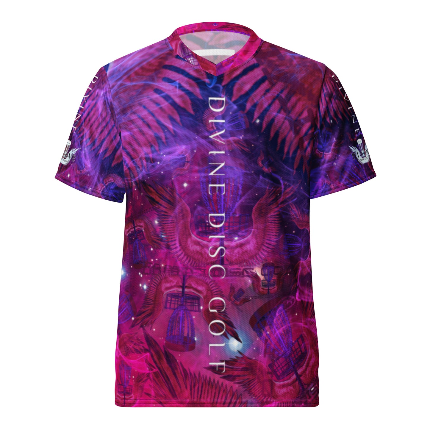 Divine Disc Golf Tournament jersey Purple/pink