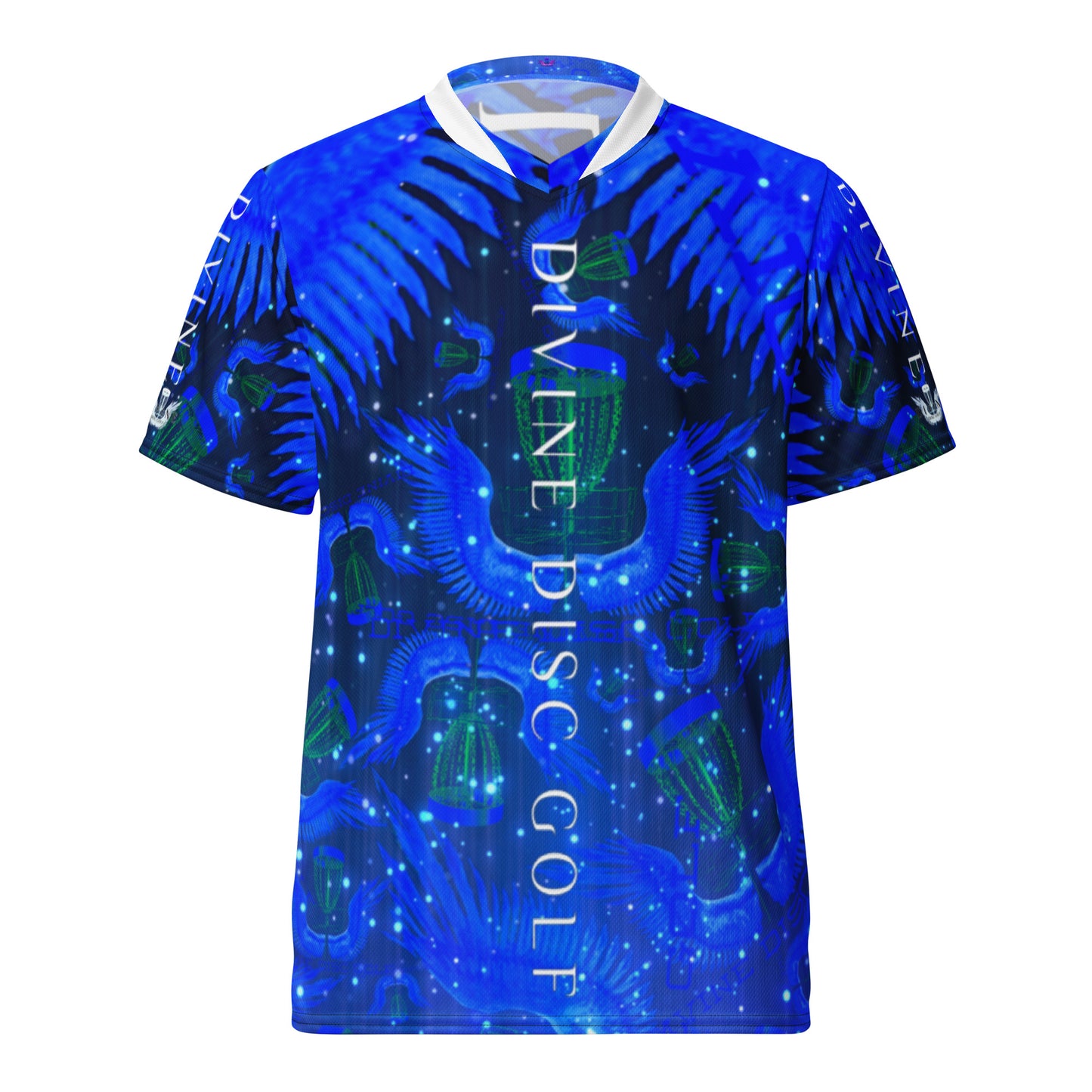 Divine Disc Golf Tournament jersey Blue/Green/black