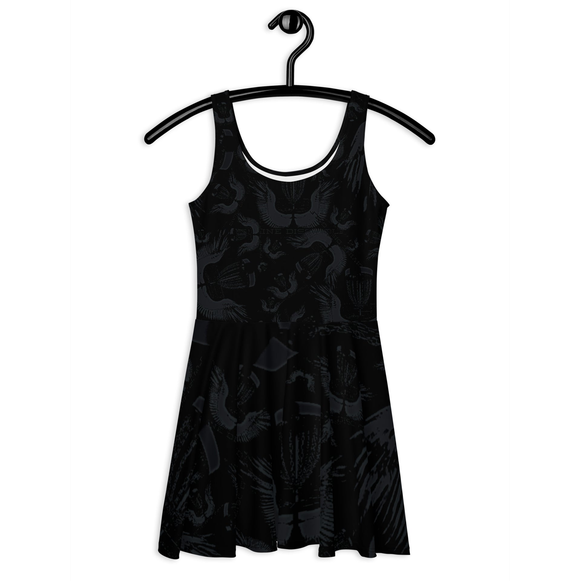 blue dress for baby girl Black Sequin Halter Mini Dress main image 1