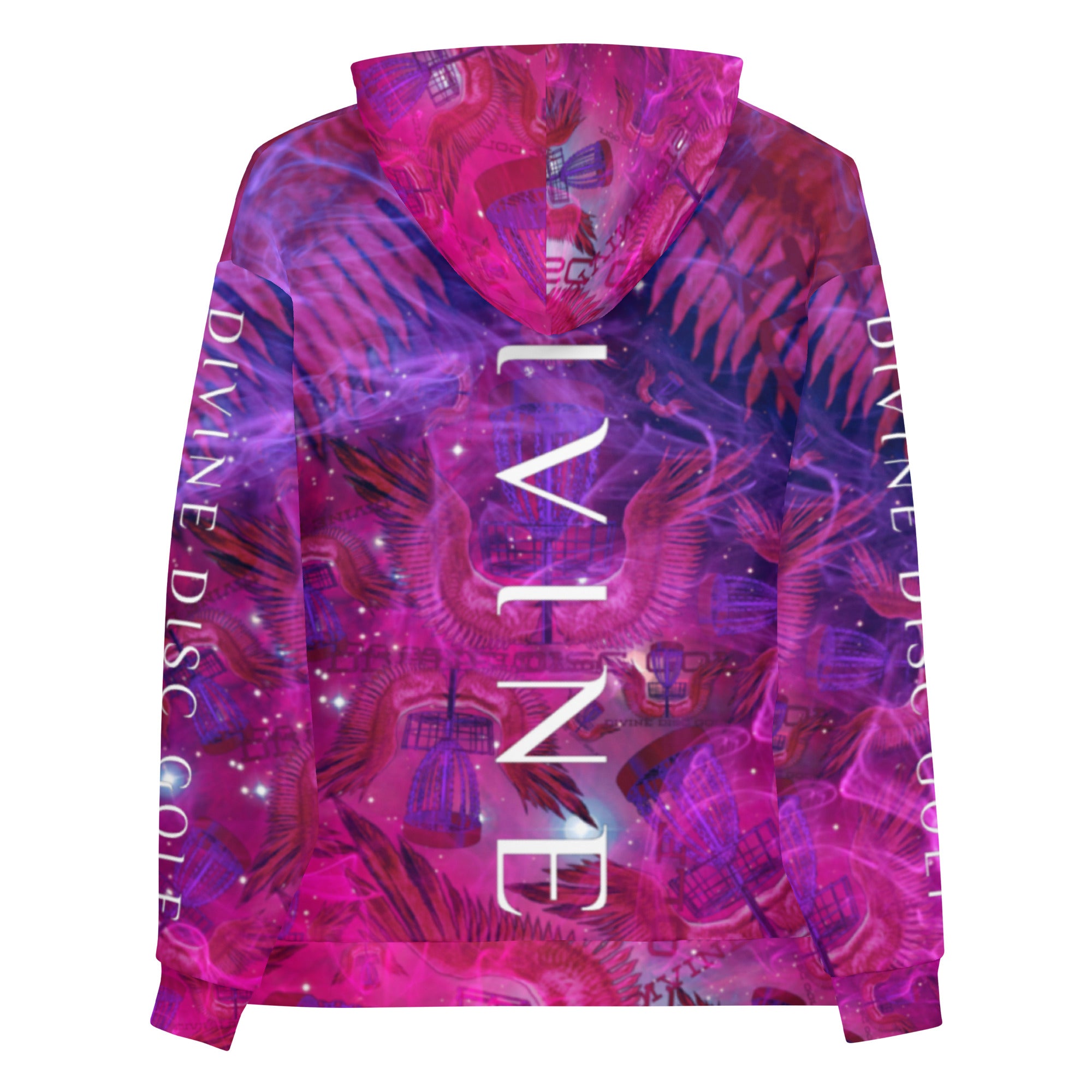 Divine Disc Golf Hoodie purple/pink