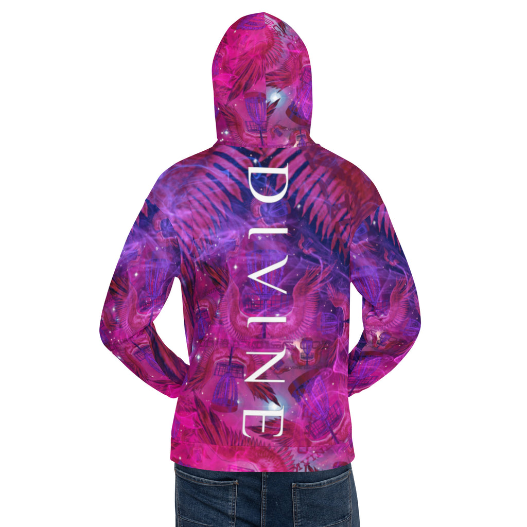 Divine Disc Golf Hoodie purple/pink