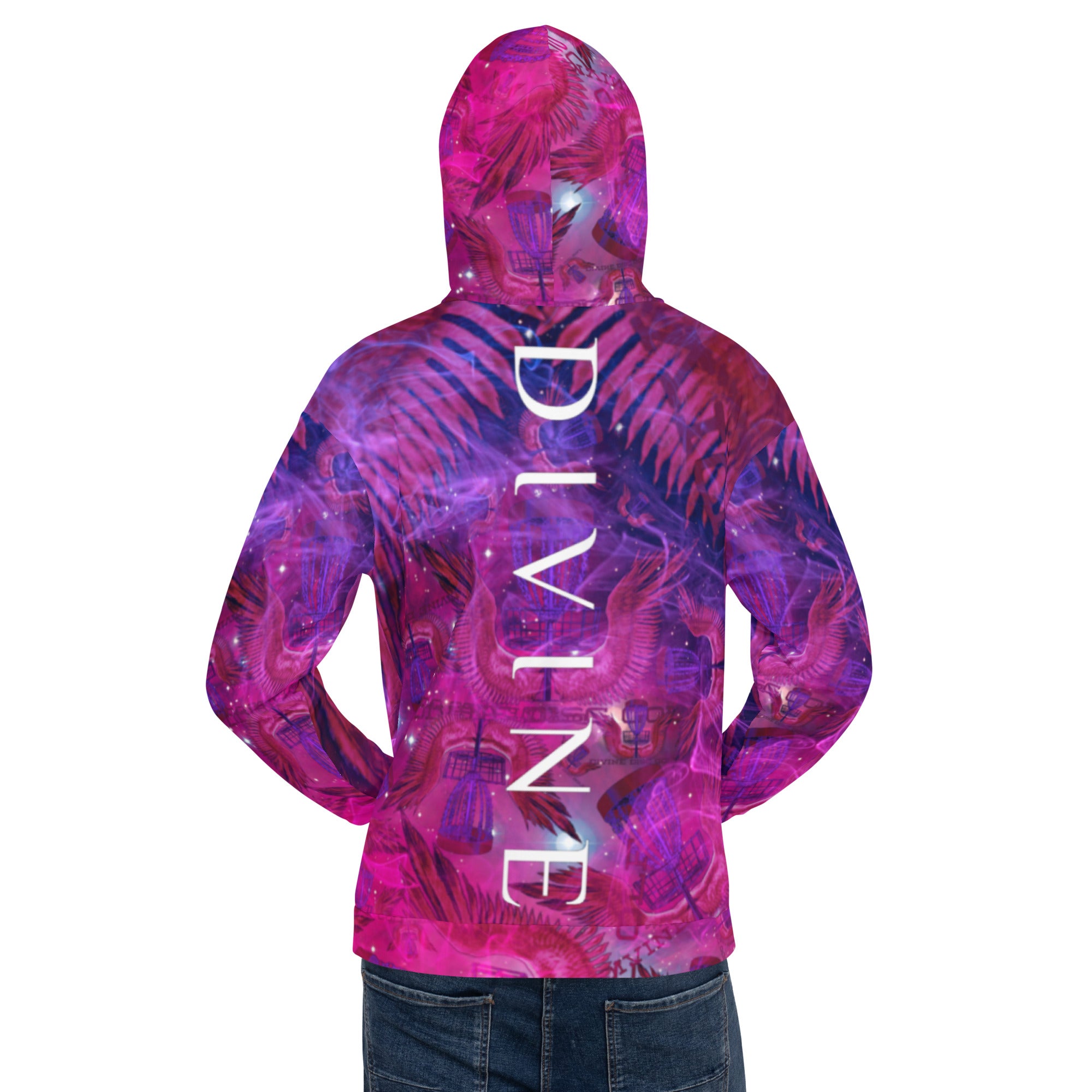Divine Disc Golf Hoodie purple/pink
