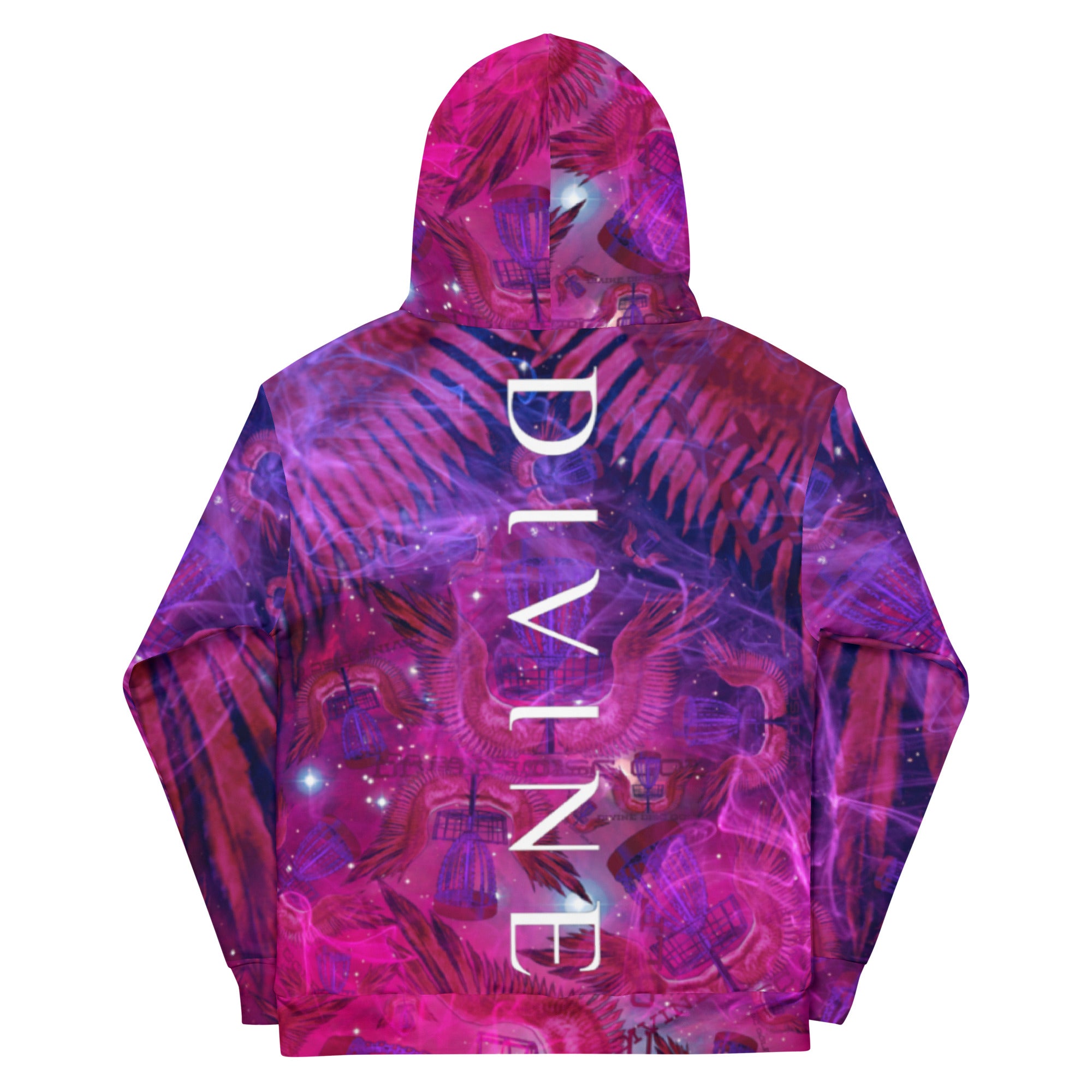Divine Disc Golf Hoodie purple/pink
