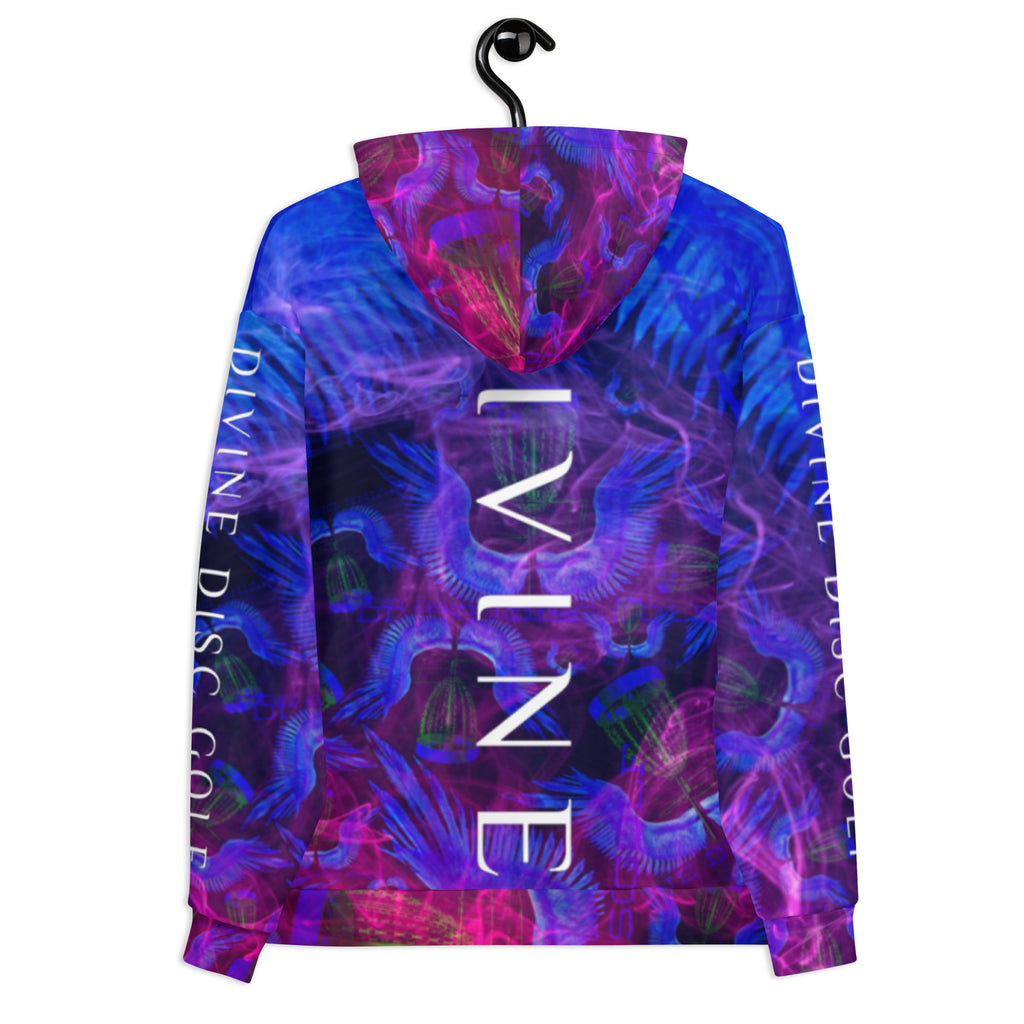 Divine Disc Golf Hoodie Blue/Pink