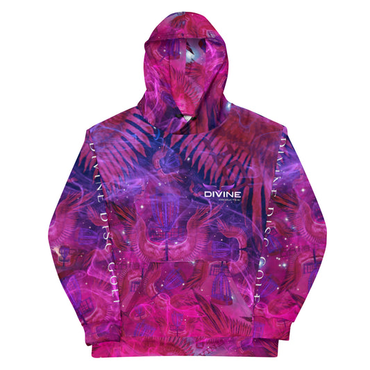 Divine Disc Golf Hoodie purple/pink