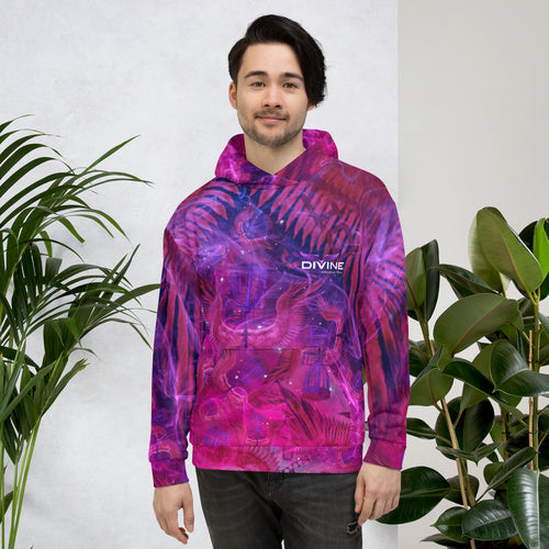 Divine Disc Golf Hoodie purple/pink
