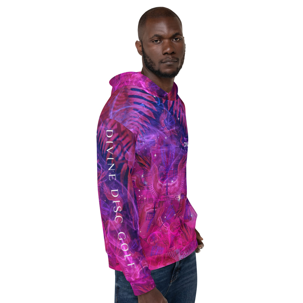 Divine Disc Golf Hoodie purple/pink