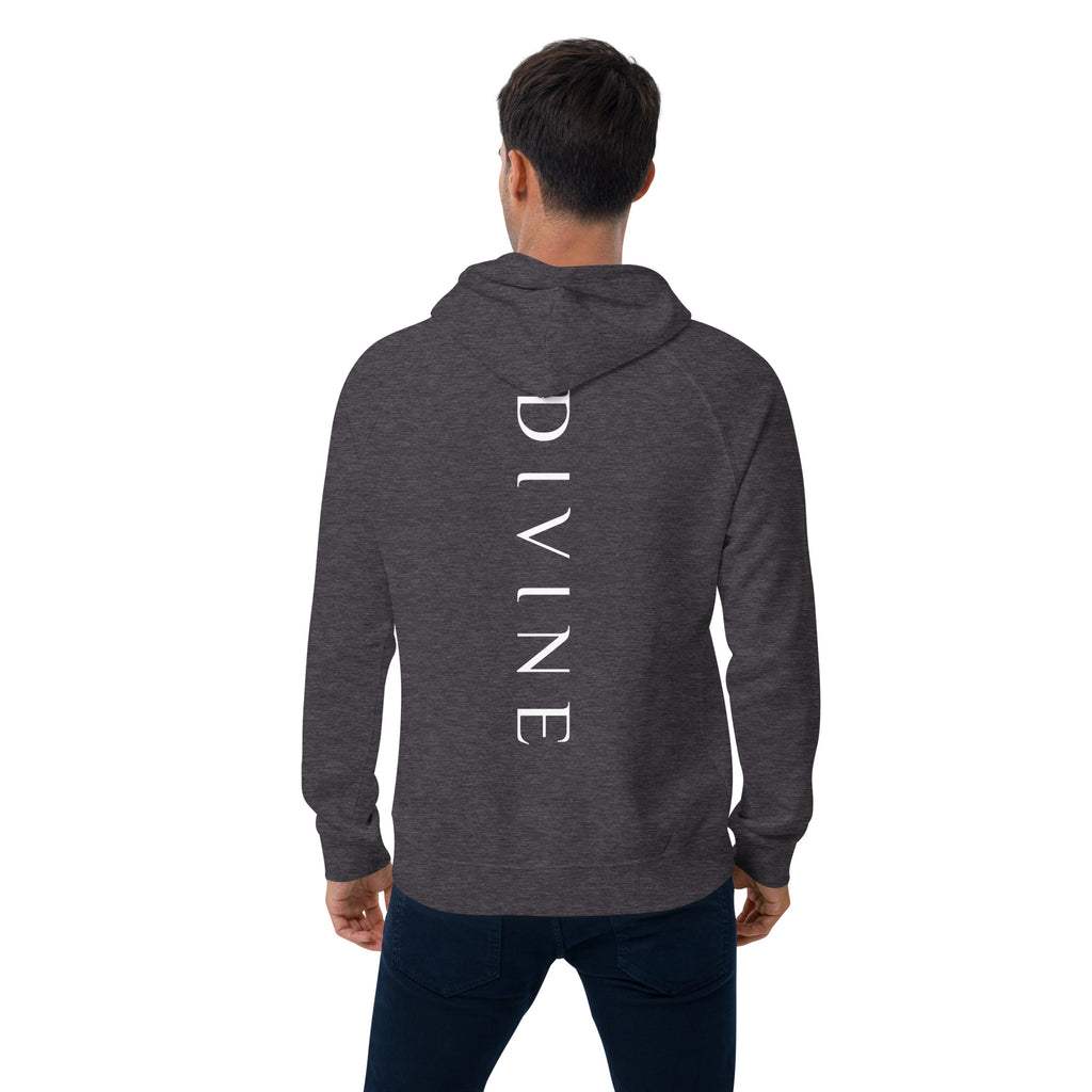 Divine Unisex eco raglan hoodie