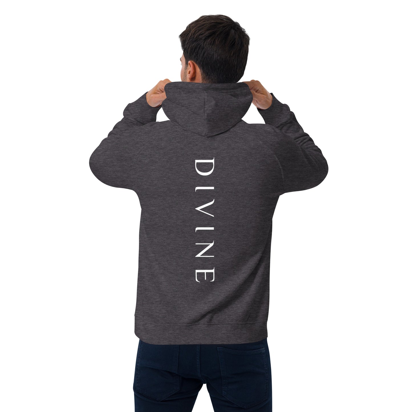 Divine Unisex eco raglan hoodie